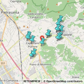 Mappa Via Montecavallo, 55041 Camaiore LU, Italia (1.58933)