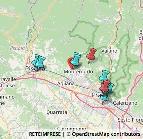 Mappa Via dell'Oste, 51037 Montale PT, Italia (7.04083)