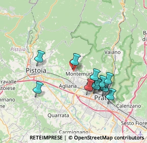 Mappa Via dell'Oste, 51037 Montale PT, Italia (6.89154)