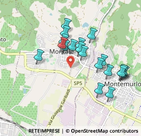 Mappa Via dell'Oste, 51037 Montale PT, Italia (0.889)