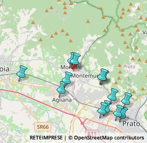 Mappa Via dell'Oste, 51037 Montale PT, Italia (4.37615)