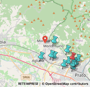 Mappa Via dell'Oste, 51037 Montale PT, Italia (5.04692)