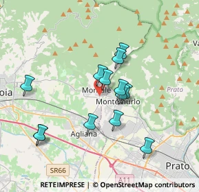 Mappa Via dell'Oste, 51037 Montale PT, Italia (3.31846)