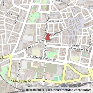 Mappa Corso Antonio Gramsci, 80, 51100 Pistoia, Pistoia (Toscana)