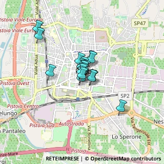 Mappa Via del T, 51100 Pistoia PT, Italia (0.48111)