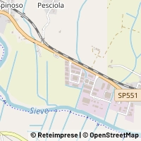 Mapa Vicchio