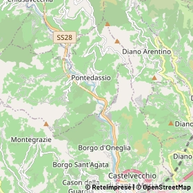 Mappa Pontedassio