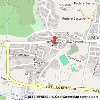Mappa Via Dante Alighieri, 4, 51037 Montale PT, Italia, 51037 Montale, Pistoia (Toscana)