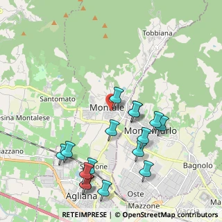 Mappa Via Doriano Monfardini, 51037 Montale PT, Italia (2.31875)