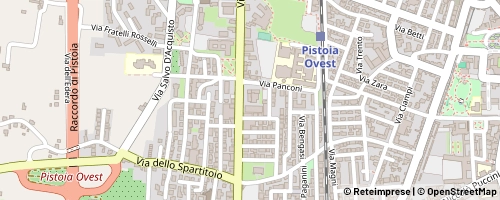 Mappa Pistoia