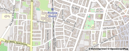 Mappa Pistoia