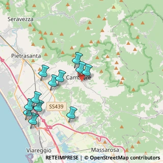 Mappa Via Vittorio Bachelet, 55041 Camaiore LU, Italia (4.28917)