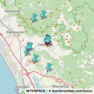 Mappa Via Vittorio Bachelet, 55041 Camaiore LU, Italia (2.81167)