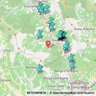 Mappa Via Principale, 18027 Chiusavecchia IM, Italia (1.9385)