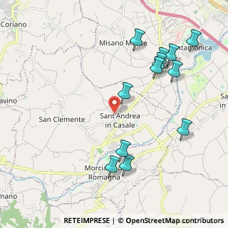 Mappa Via Annibolina, 47832 San Clemente RN, Italia (2.35417)