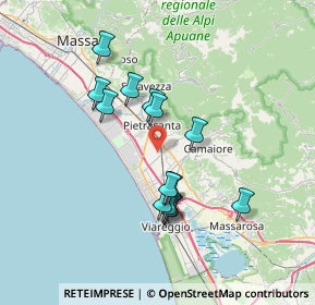 Mappa 55041 Pietrasanta LU, Italia (6.43143)