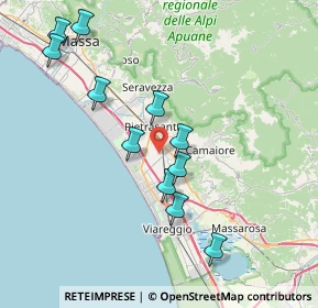 Mappa 55041 Pietrasanta LU, Italia (7.86)