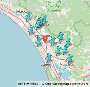 Mappa 55041 Pietrasanta LU, Italia (6.50071)