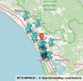 Mappa 55041 Pietrasanta LU, Italia (5.71944)