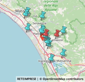 Mappa 55041 Pietrasanta LU, Italia (5.7)