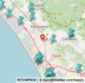 Mappa 55041 Pietrasanta LU, Italia (5.82294)