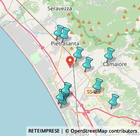 Mappa 55041 Pietrasanta LU, Italia (3.64818)