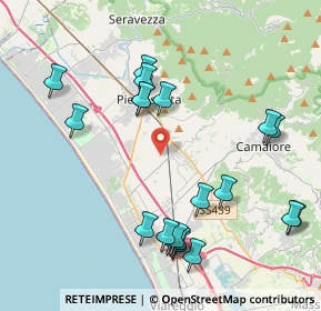 Mappa 55041 Pietrasanta LU, Italia (4.6215)