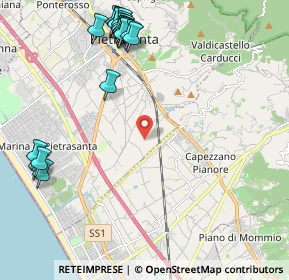 Mappa 55041 Pietrasanta LU, Italia (2.77053)