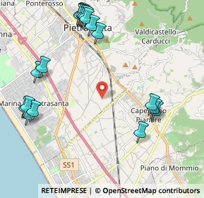 Mappa 55041 Pietrasanta LU, Italia (2.704)