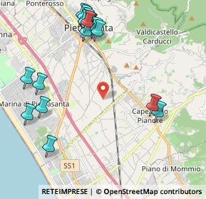 Mappa 55041 Pietrasanta LU, Italia (2.645)