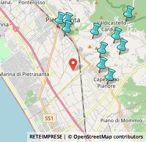 Mappa 55041 Pietrasanta LU, Italia (2.46727)