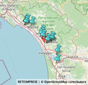 Mappa 55041 Pietrasanta LU, Italia (9.94615)