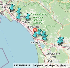 Mappa 55041 Pietrasanta LU, Italia (18.84667)