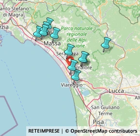 Mappa 55041 Pietrasanta LU, Italia (11.94909)