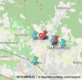 Mappa Via Torquato Tasso, 51037 Montale PT, Italia (1.11727)