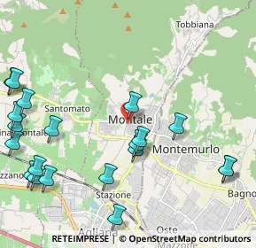 Mappa Via Torquato Tasso, 51037 Montale PT, Italia (2.817)