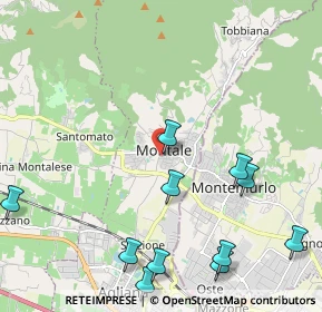 Mappa Via Torquato Tasso, 51037 Montale PT, Italia (2.75182)