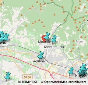 Mappa Via Torquato Tasso, 51037 Montale PT, Italia (7.6765)