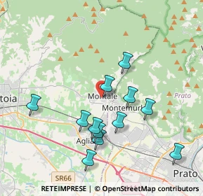 Mappa Via Torquato Tasso, 51037 Montale PT, Italia (3.78667)