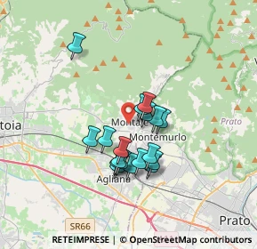 Mappa Via Torquato Tasso, 51037 Montale PT, Italia (2.75889)