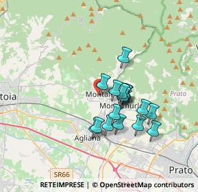 Mappa Via Ludovico Ariosto, 51037 Montale PT, Italia (2.84824)
