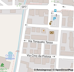 Mappa Via Ludovico Ariosto, 51037 Montale PT, Italia (0.09231)