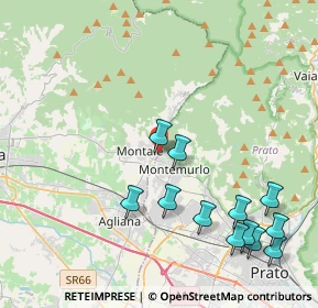 Mappa Via Alfonso Lamarmora, 51037 Montale PT, Italia (4.95167)