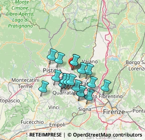 Mappa Via Alfonso Lamarmora, 51037 Montale PT, Italia (10.12211)