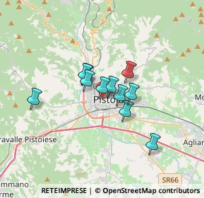 Mappa Via Pietro Lippi, 51100 Pistoia PT, Italia (2.29909)