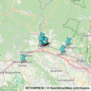 Mappa Via Alessandro Volta, 51100 Pistoia PT, Italia (3.25833)
