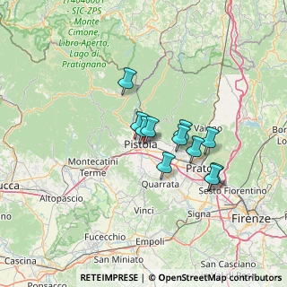 Mappa Via Alessandro Volta, 51100 Pistoia PT, Italia (10.14)