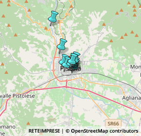 Mappa Vicolo Taverna, 51100 Pistoia PT, Italia (1.04364)