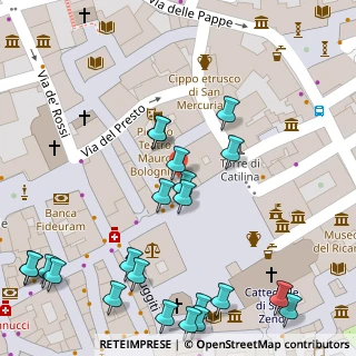 Mappa Piazza del Duomo, 51100 Pistoia PT, Italia (0.06364)