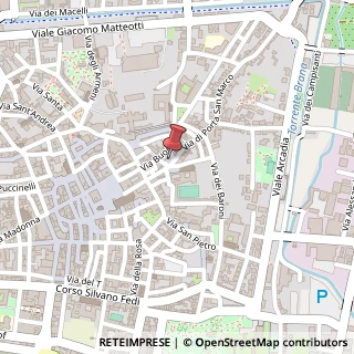 Mappa Piazza San Bartolomeo,  17, 51100 Pistoia, Pistoia (Toscana)
